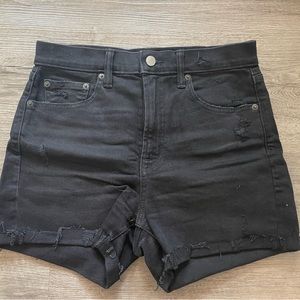 Gap Black High Rise Shorts